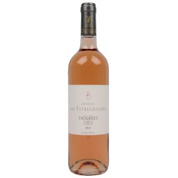 Peyregrandes - AOC Faugères - Vin rosé BIO - Millésime 2023 - Photo non contractuelle