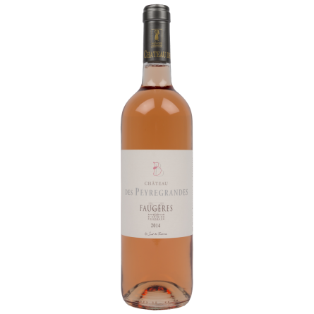 Château des Peyregrandes - AOC Faugères - Vin rosé BIO - Millésime 2020 - Photo non contractuelle
